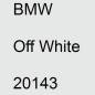 Preview: BMW, Off White, 20143.